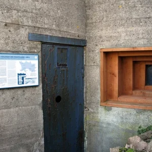 Entrance to Naval Range finding bunker