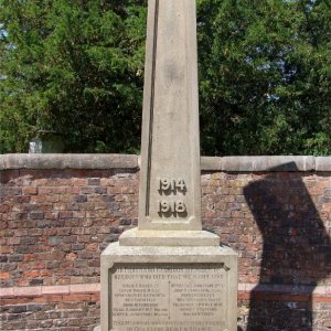 Risley War Memorial, Derbyshire