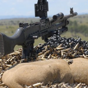 M240 on the range