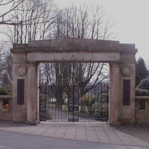 Ashbourne War Memorial Derbyshire