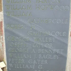 Ashley War Memorial Staffordshire