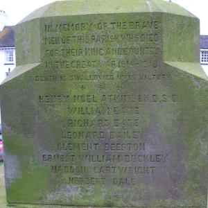 Audlem War Memorial Cheshire