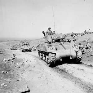 Sherman tanks