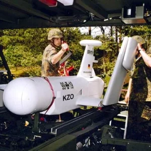 The KZO reconnaissance UAV Germany.