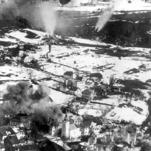 RAF Beaufighter attacking a target