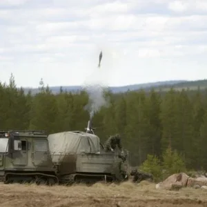 Tracked 120mm mortar