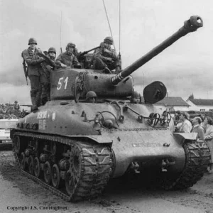 Sherman tanks