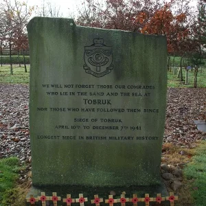 Alrewas [Memorial to the Tobruk fallen] Staffordshire