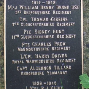 Brimpsfield War Memorial, Gloucestershire