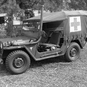 US Army Ambulance jeep