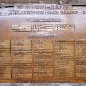 Burslem Wood & Sons Memorials