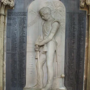 York Minster.  Light Infantry [KOYLI] and North Sackatchewan Regiment