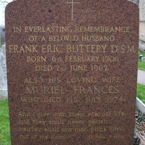 Frank Eric BUTTERY  D.S.M