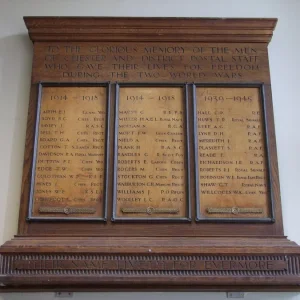 Chester Post Office War Memorial