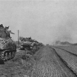 Sherman tanks