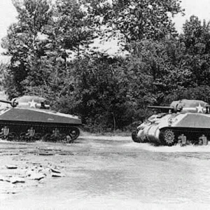 Sherman tanks