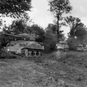 Sherman tanks