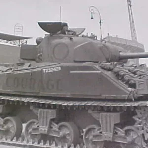 Sherman tanks