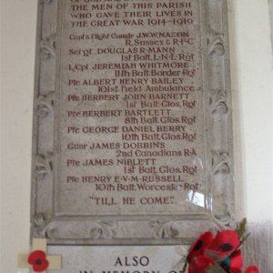 Corse War Memorial, Gloucestershire.
