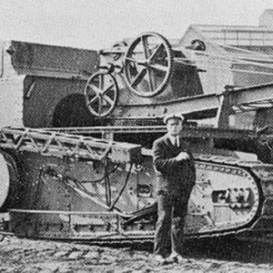 Modified Mk1 gun carrier WW1