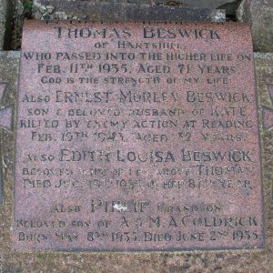 Beswick Ernest Morley