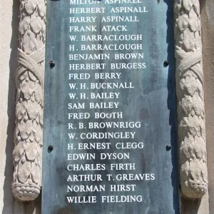 Bailiff Bridge War Memorial West Yorkshire