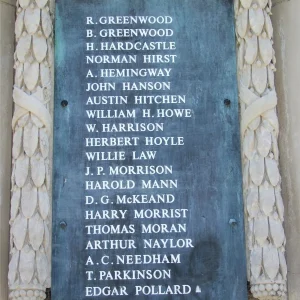 Bailiff Bridge War Memorial West Yorkshire