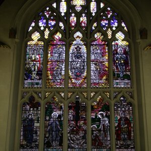 Leicester Cathedral WW1 War Memorial window