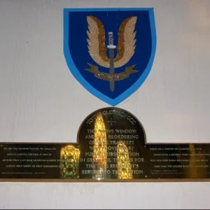 SAS memorial Plaque