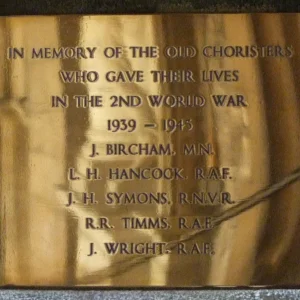 Bristol Cathedral Old Choristers Memorial