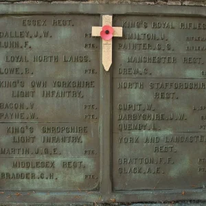 Clay Cross War Memorial Derbyshire