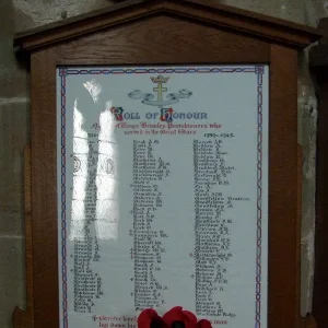 Kings Bromley Roll of Honour