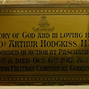 Joseph Arthur HODGKISS. M.M.