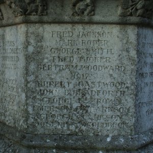 Masham War Memorial Yorkshire