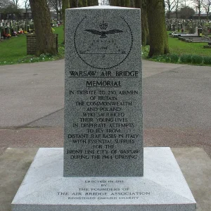 Warsaw Air Bridge Memorial, Newark