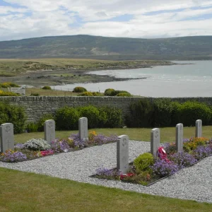 Falklands Blue Beach Cemetery