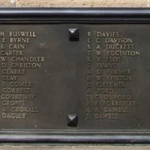 Hinckley War Memorial, Leicestershire