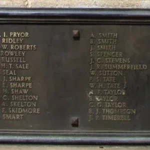 Hinckley War Memorial, Leicestershire