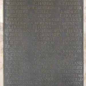 Hinckley Church War Memorial