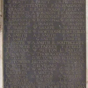 Hinckley Church War Memorial