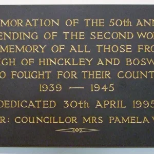 Hinckley Church War Memorial