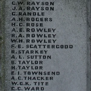 Nuneaton Church School Memorial