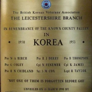 Leicestershire Regiment (Korea)