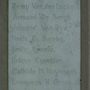 Belgium Army and Refugee Memorial