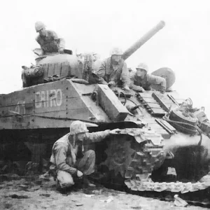 sherman tanks