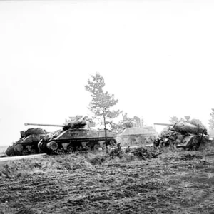 sherman tanks