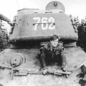 Captured T-34-85