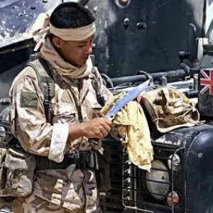 A Gurkha Training for Ops 2001