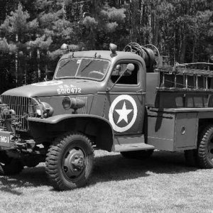 military fire vehicles