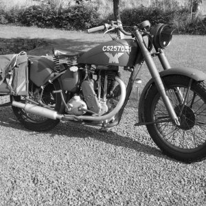 Matchless motorcycle 1942